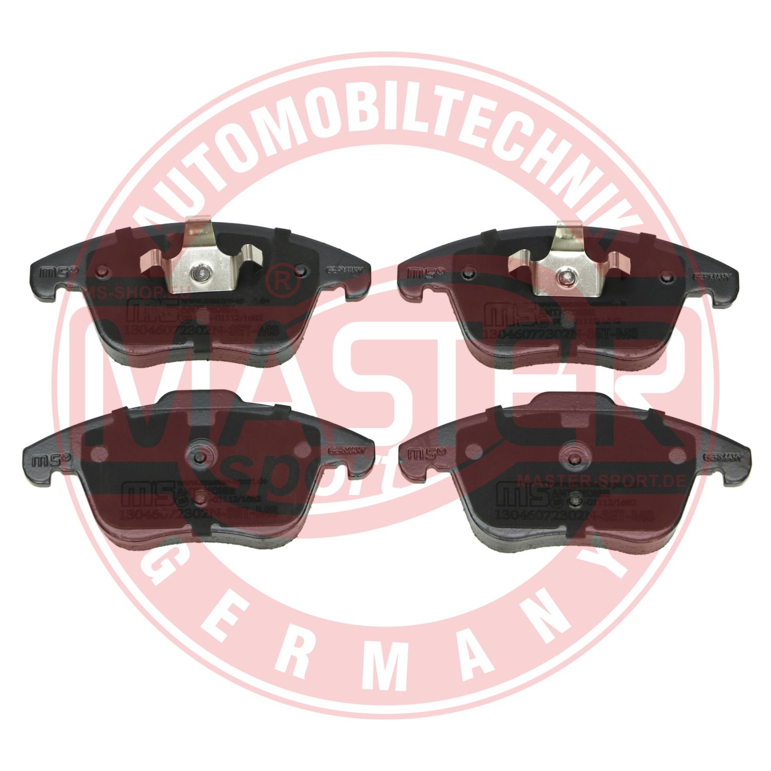 Placute frana MASTERSPORT GERMANY 13046072302N-SET-MS